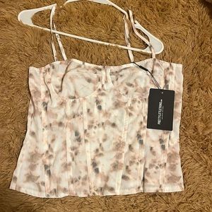 Pretty little thing corset top